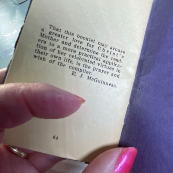 Antique booklet “ The Rosary. It’s History and use”1921. - Picture 10 of 10